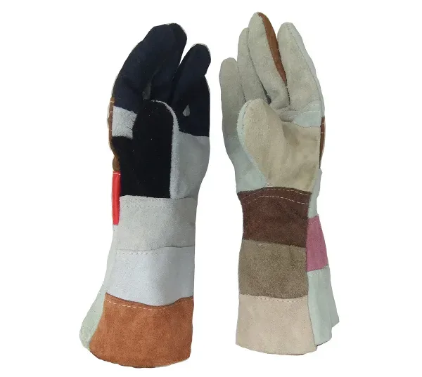 Industrial Heavy Duty Welding Leather Glover with Inner Lining (1 Pair)